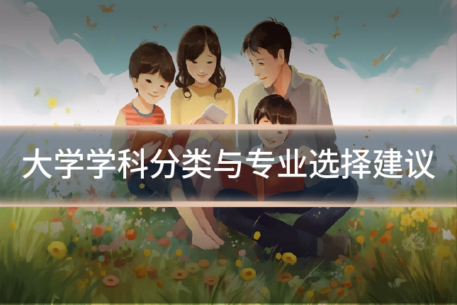 大学学科分类与专业选择建议