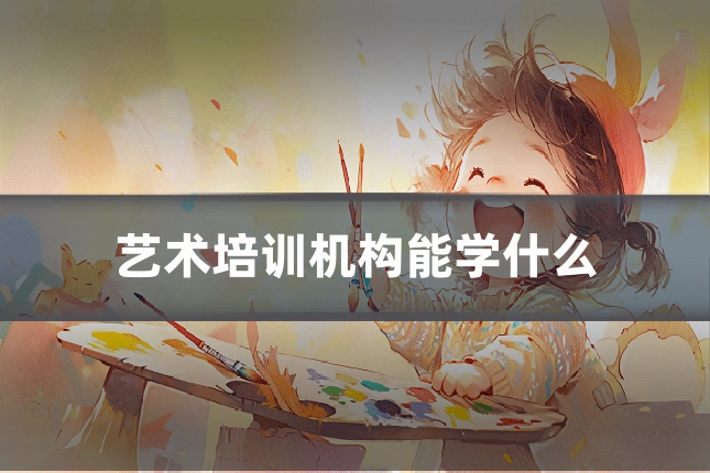 艺术培训机构能学什么
