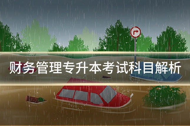 财务管理专升本考试科目解析