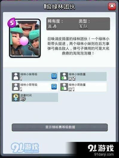 皇室战争绿林团伙新卡攻略详解