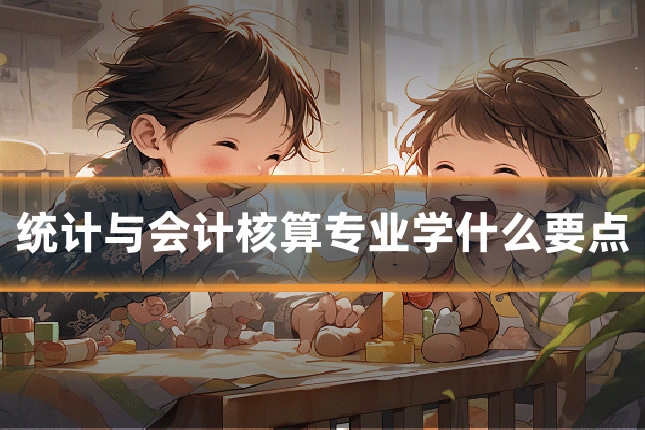 统计与会计核算专业学什么要点