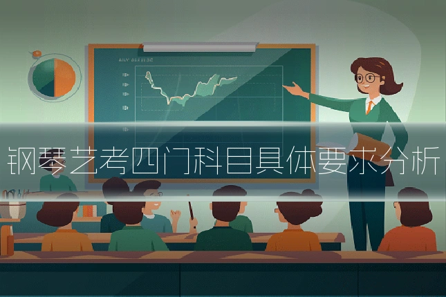 钢琴艺考四门科目具体要求分析