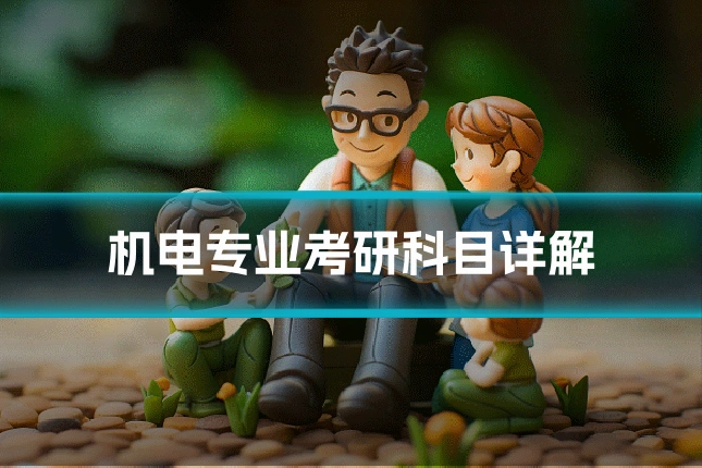机电专业考研科目详解