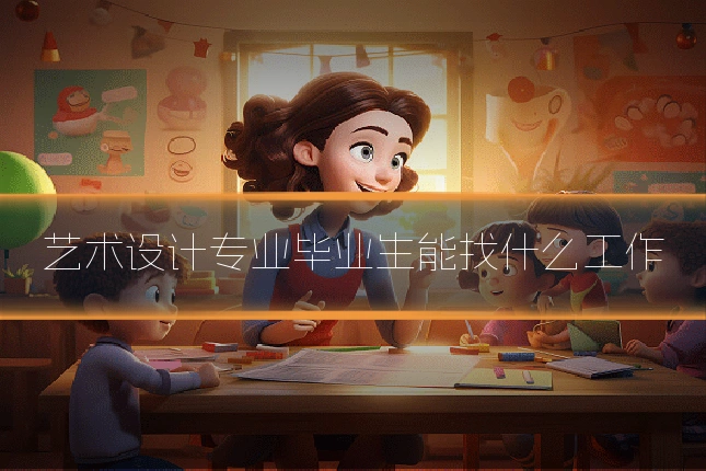 艺术设计专业毕业生能找什么工作