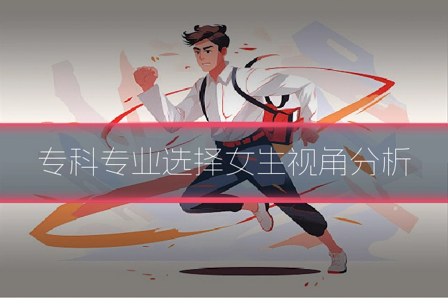 专科专业选择女生视角分析