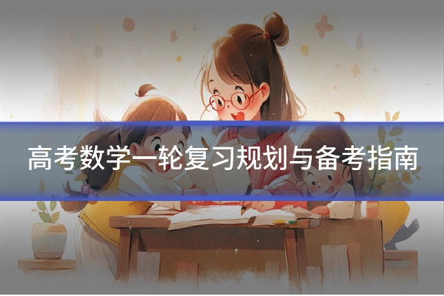 高考数学一轮复习规划与备考指南