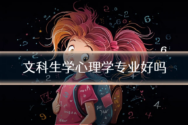 文科生学心理学专业好吗