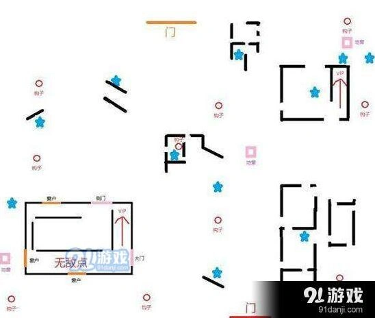 第五人格军工厂地图密码机分布指南