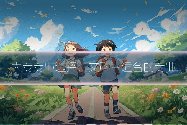 大专专业选择:文科生适合的专业