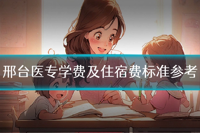 邢台医专学费及住宿费标准参考