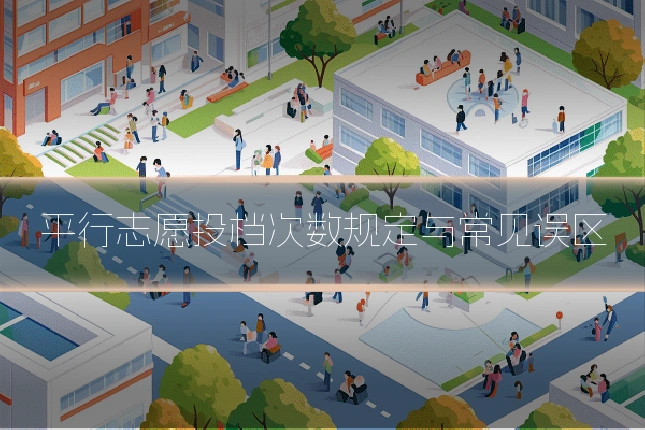平行志愿投档次数规定与常见误区