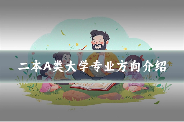 二本A类大学专业方向介绍