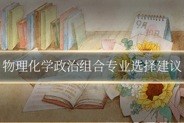 物理化学政治组合专业选择建议