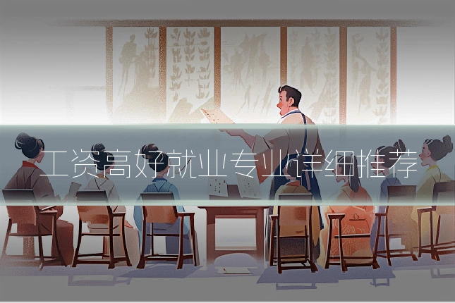 工资高好就业专业详细推荐