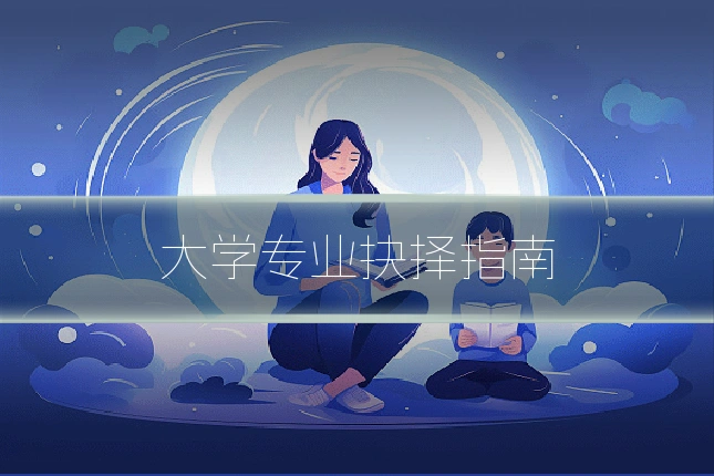 大学专业抉择指南