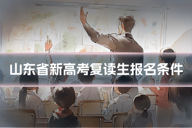 山东省新高考复读生报名条件