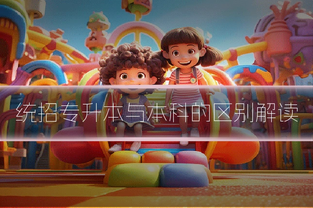 统招专升本与本科的区别解读