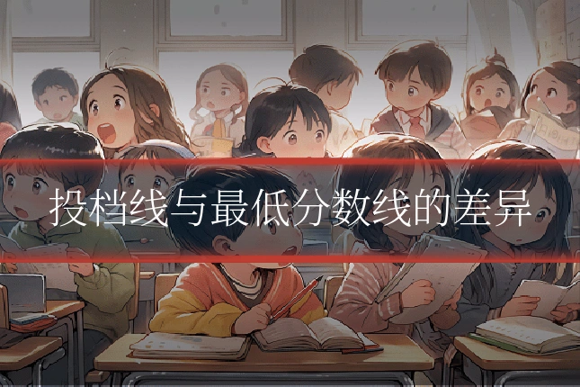 投档线与最低分数线的差异