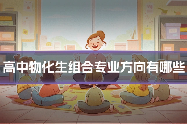 高中物化生组合专业方向有哪些