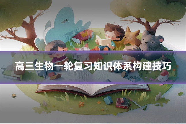 高三生物一轮复习知识体系构建技巧