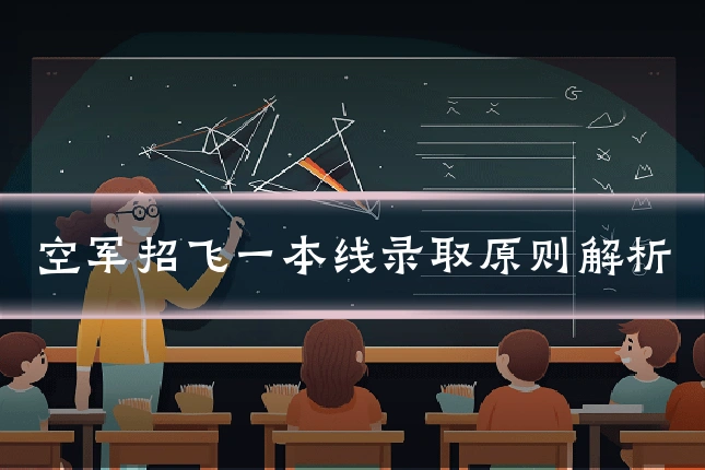 空军招飞一本线录取原则解析