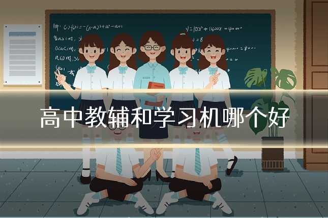 高中教辅和学习机哪个好