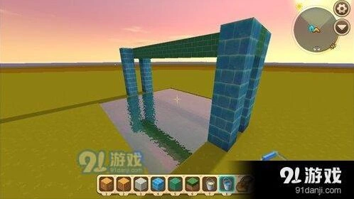 迷你世界水中风车制作步骤详解