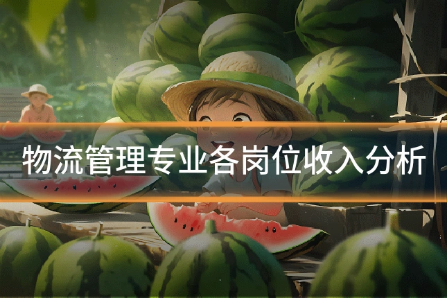 物流管理专业各岗位收入分析