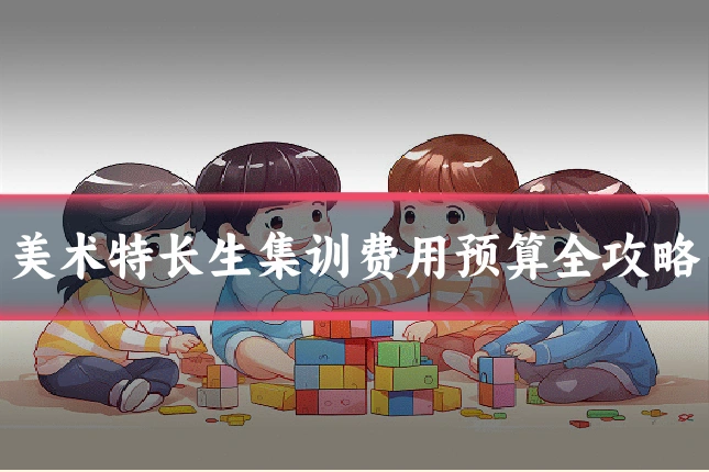 美术特长生集训费用预算全攻略