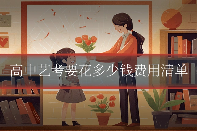 高中艺考要花多少钱费用清单