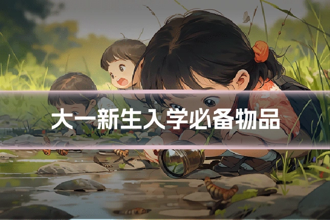 大一新生入学必备物品