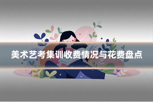 美术艺考集训收费情况与花费盘点