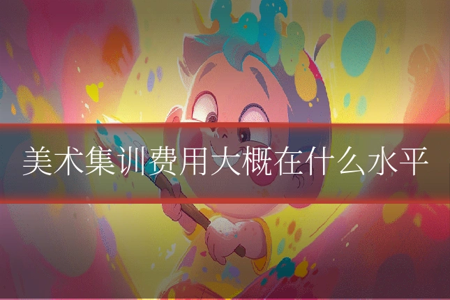 美术集训费用大概在什么水平