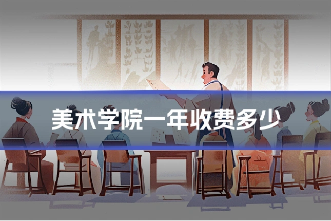 美术学院一年收费多少