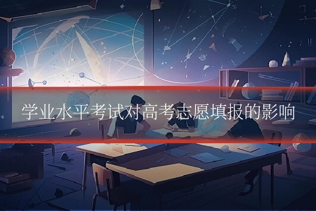 学业水平考试对高考志愿填报的影响