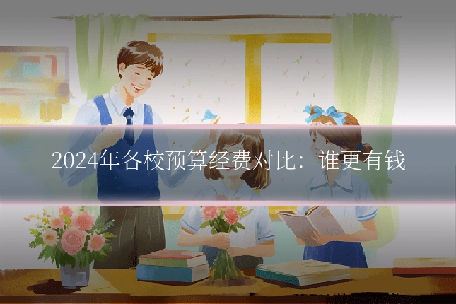 2024年各校预算经费对比:谁更有钱