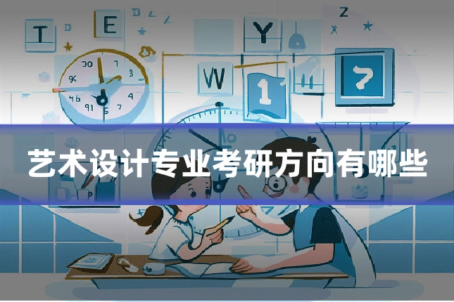 艺术设计专业考研方向有哪些