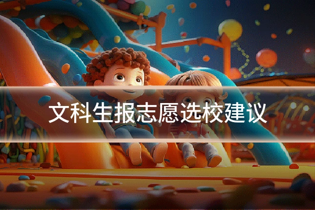 文科生报志愿选校建议