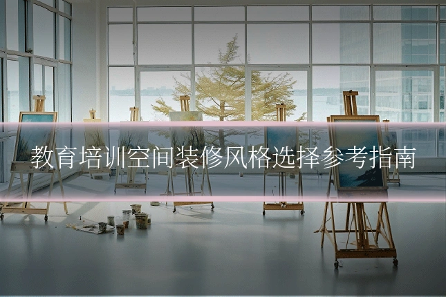教育培训空间装修风格选择参考指南