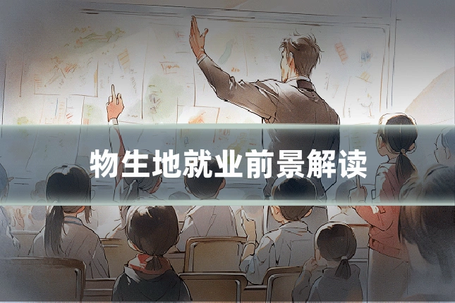 物生地就业前景解读