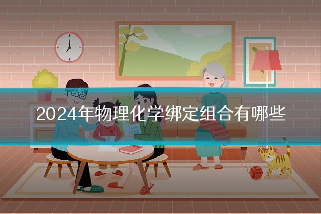 2024年物理化学绑定组合有哪些