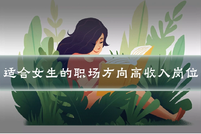 适合女生的职场方向高收入岗位