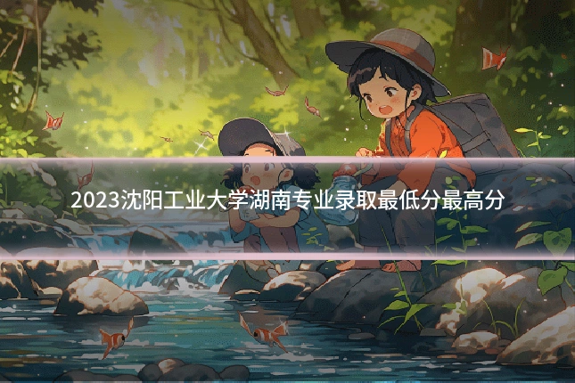2023沈阳工业大学湖南专业录取最低分最高分