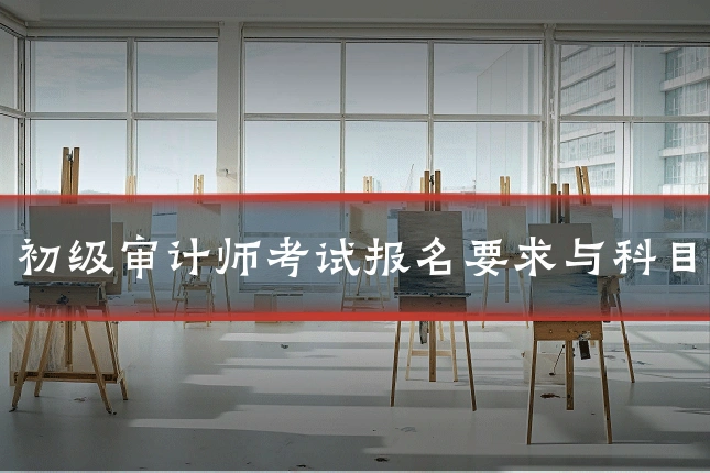 初级审计师考试报名要求与科目