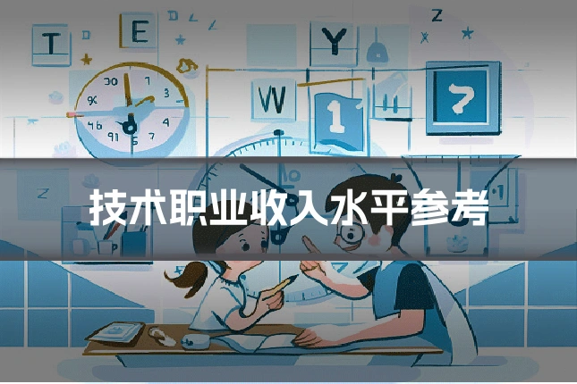 技术职业收入水平参考