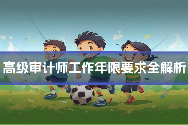 高级审计师工作年限要求全解析