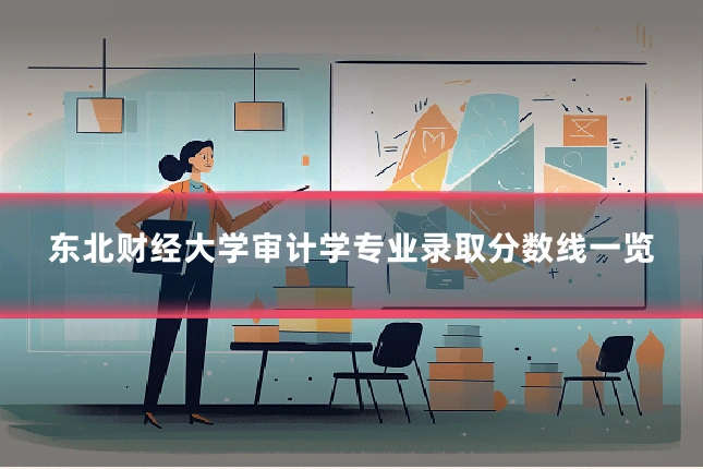 东北财经大学审计学专业录取分数线一览