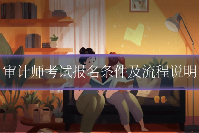 审计师考试报名条件及流程说明