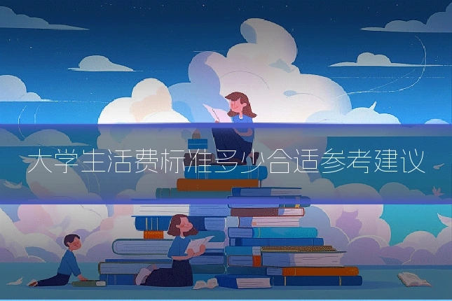 大学生活费标准多少合适参考建议