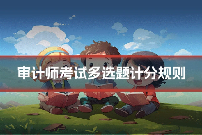 审计师考试多选题计分规则